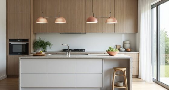 bold textured cabinet design