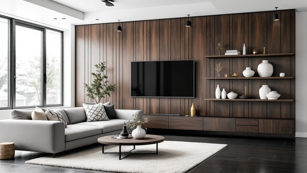 dark wood accents revival