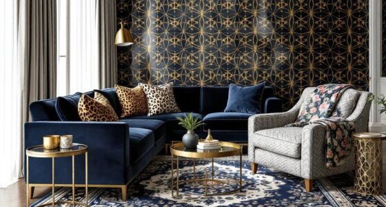 mixing prints in design