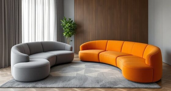 rounded furniture design trends