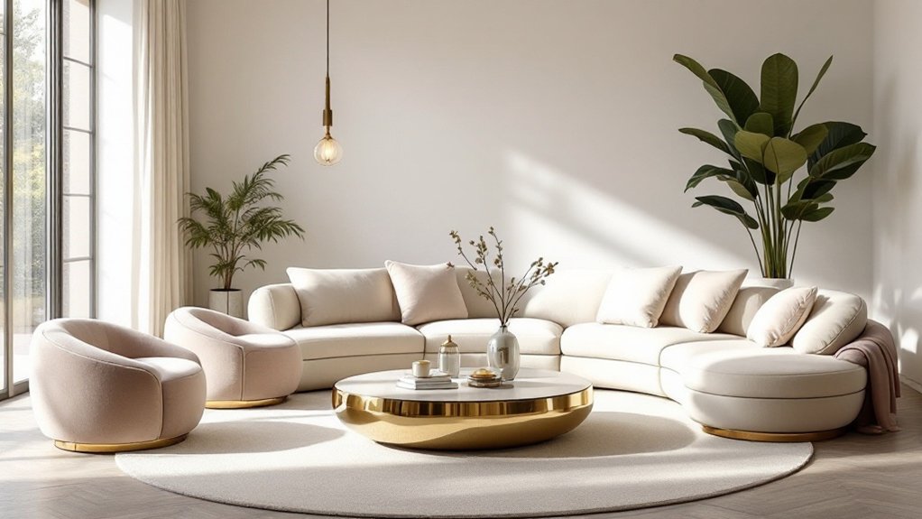 rounded furniture design trends