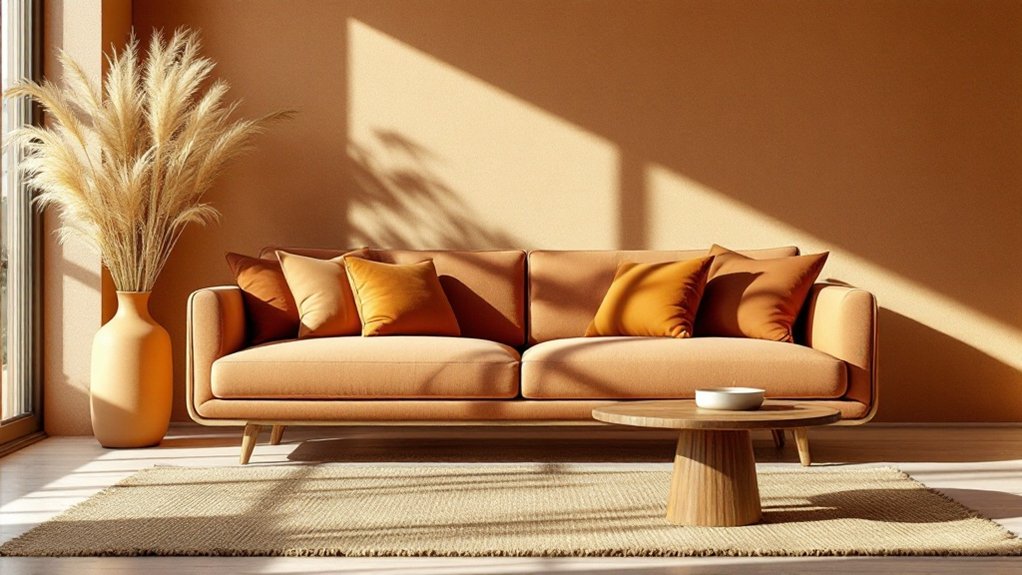 warm earthy color palette