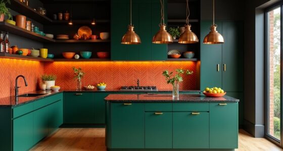 vibrant kitchen design trends