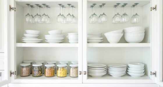 glass cabinet styling tips